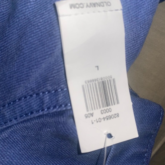 Old Navy BLUE Jean bodysuit - Picture 3 of 4